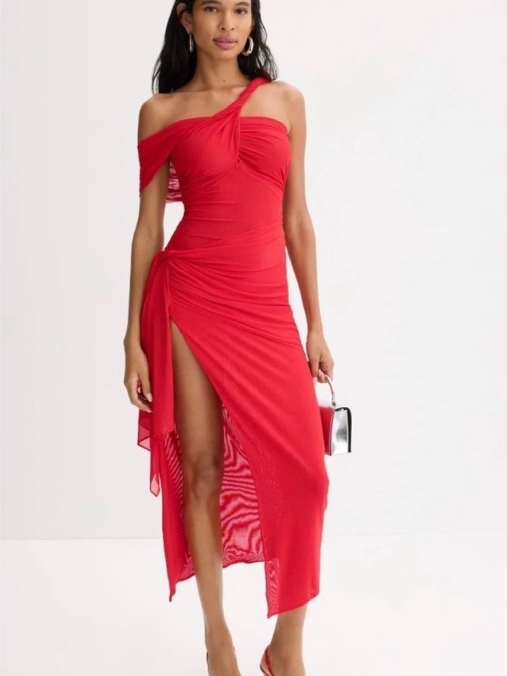 Ronny Kobo Red Viper Dress NWT